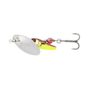 SG Sticklebait Spinner #4 9.1G S Silver Red Yellow