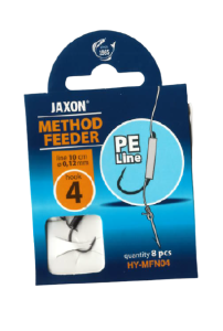 Jaxon Haken met leaders Braid Needle#4 0.12mm