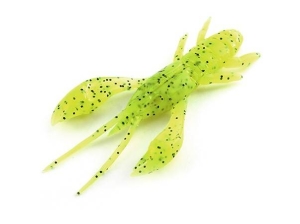 FishUP Real Craw 3,6cm #055 Chartreuse Black 10pc