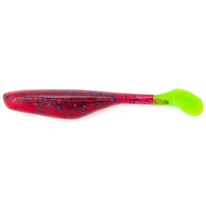 Bass Assassin Walleye Turbo Shad 10cm Plum CT 10st