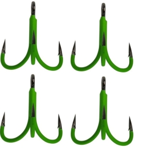 MADCAT A-STATIC TREBLE 6X #3/0 4pc