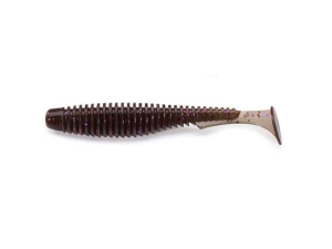 FishUP U-Shad 6,2cm #050 Groen Pompoen Bruin Rood Purper 9st