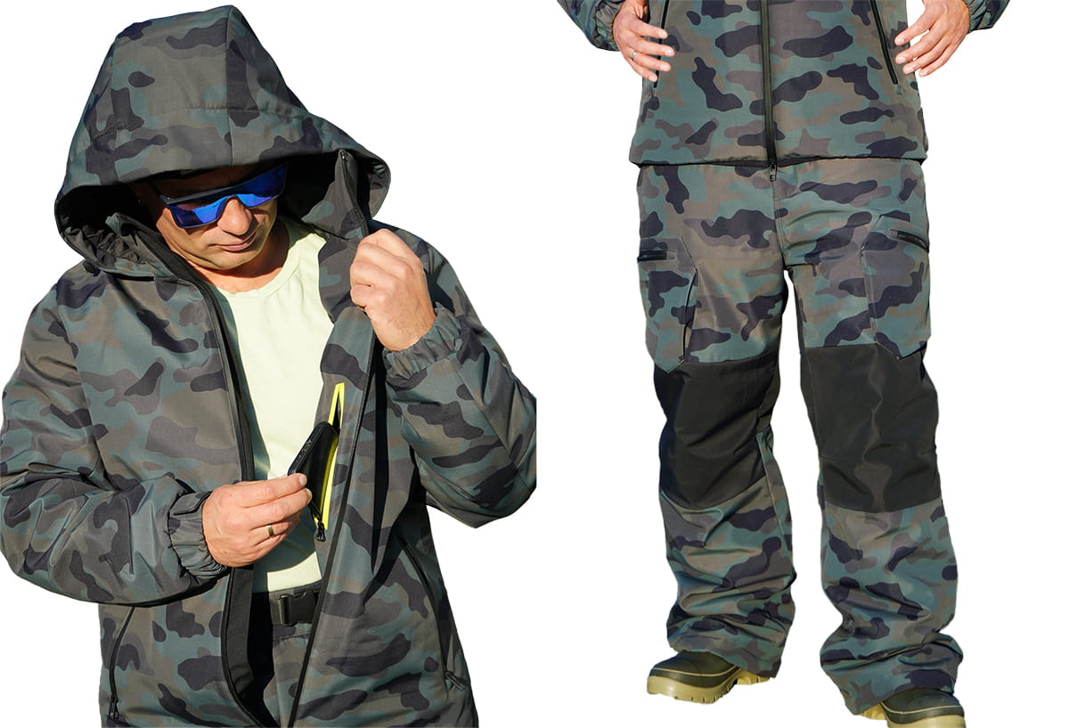 Winterpak Kraken Camo maat L