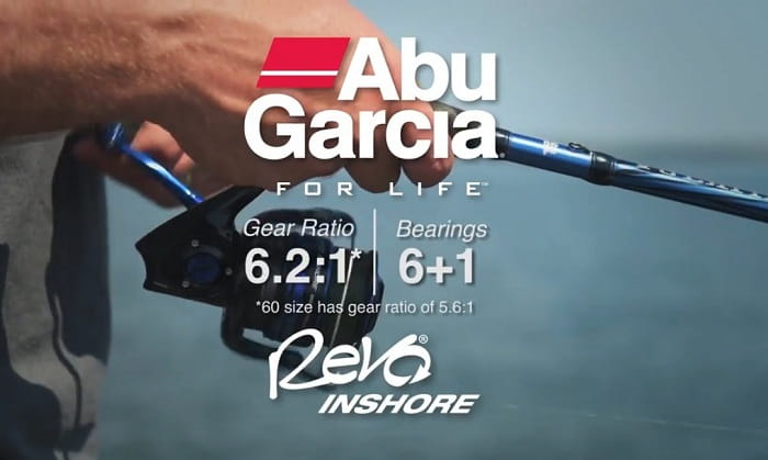 Mulinello Da Pesca ABU GARCIA REVO INSHORE Basso Profilo - Resistente All'Acqua Salata - 6